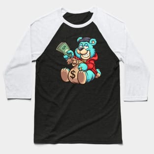 Money Bear Baseball T-Shirt